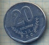 12079 MONEDA -COSTA RICA - 20 COLONES - ANUL 1985 -STAREA CARE SE VEDE