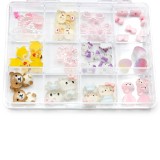 Figurine 3D volumetrice pentru manichiură, set D6