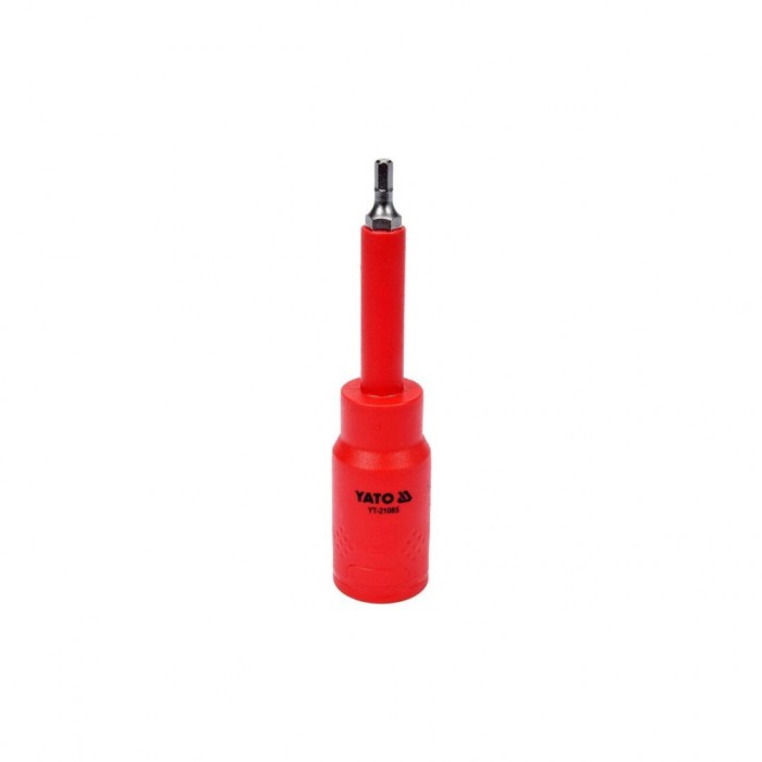 Bit hex 4 mm cu adaptor 1/2&quot; 120 mm vde Yato YT-21085