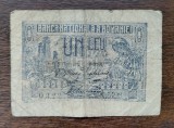 ROMANIA 1 LEU 1920 STARE BUNA