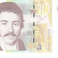 M1 - Bancnota foarte veche - Serbia - 10 dinarI - 2006