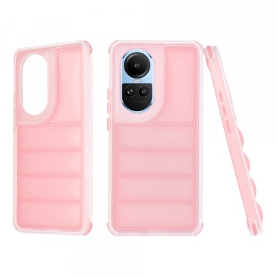 Husa pentru Oppo Reno10 / Reno10 Pro, Techsuit, Wave Shield, Roz foto