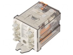 Releu Electromagnetic DPDT 230VAC Industrial 62.82 foto