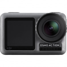 Camera Video Sport Osmo Action, Video 4K 60 FPS, Control Vocal, Mod Time-Lapse, Mod Temporizat, Mod 8 x Slow-Motion, Gri foto