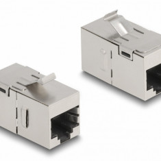 Cupla keystone RJ45 Cat.6A STP, Delock 87161