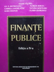 Iulian Vacarel - Finante publice, editia a IV-a (Editia: 2004) foto