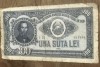 BNKRO00 Romania bancnota 100 lei 1952 Serie albastra R.P.R