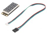 LED Afișaj 4 Cifre Roșu 67x22mm 5VDC I2C Gravity
