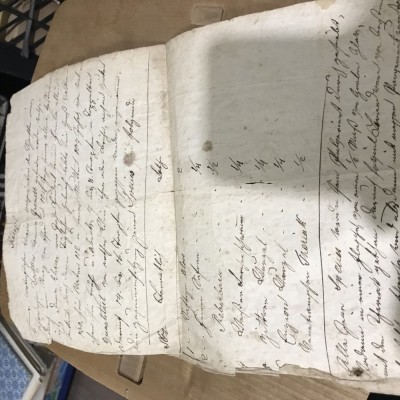 OBCT1 Foie scris vechi foto