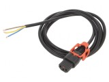 Cablu IEC C13 Mamă 2m cu Blocare Negru 10A