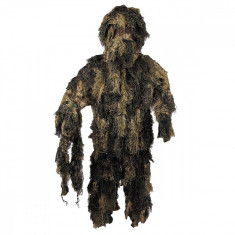 Costum Camuflaj Woodland Ghillie MFH 4 parti Marime: M/L 07703T