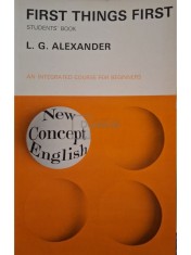 L. G. Alexander - Fluency in English (Editia: 1973) foto