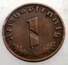 2.445 GERMANIA 1 REICHSPFENNIG 1937 A, Europa, Bronz
