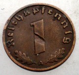 2.445 GERMANIA 1 REICHSPFENNIG 1937 A, Europa, Bronz