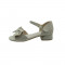 Sandale elegante cu toc fetite MRS R725-AU, Auriu