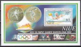 Niue 1992 - Jocurile Olimpice - Barcelona, Colita, MNH