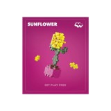Set constructie Plus-Plus, PLANTE - Floarea soarelui