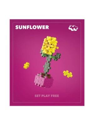 Set constructie Plus-Plus, PLANTE - Floarea soarelui foto