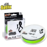 Fir Textil SUFIX X8 Carrier Braid, Neon Chartreuse, 150m, 0.185mm, 15.5kg/35lbs