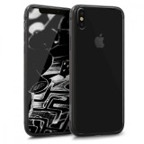 Cumpara ieftin Husa pentru Apple iPhone X / iPhone XS, Aluminiu, Negru, 43892.01, Kwmobile