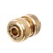 Cupla rapida, cu stop, alama, 1/2", Richmann