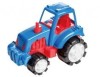 Tractor Copii Super Burak Toys, Plastic Durabil, Roti Mari, Volan Functional, Jucarie Baieti, Activitati Motrice
