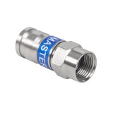 Mufa F tata cu montare prin compresie pentru RG6 7mm, Generic