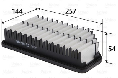 VALEO 585462 Filtru aer foto