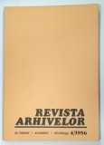 REVISTA ARHIVELOR ANUL LXIII, Vol. XLVIII, Nr. IV, de MIOARA TUDORICA, 1986