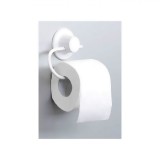 Suport pentru H&acirc;rtie Igienică, Model cu Ventuză, Dimensiune 15x7cm, Alb, Oem