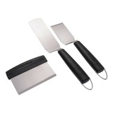 Set 3 Spatule Pentru Gratar Si Plancha Char-Broil