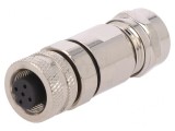 Mufă M12 5 PIN mamă DeviceNet/CANopen pe cablu IP67
