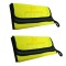 Set 2 Lavete Profesionale din Microfibra, Ultra-Absorbante, Soft Fleece, 800 GSM/m2, Gri cu Galben, 30 x 60 cm