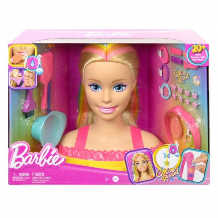 Barbie color reveal bust barbie deluxe beauty model