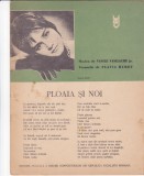 AS - PARTITURA - MUZICA: VASILE VASILACHE JR, VERSURI: FLAVIA BUREF - PLOAIA SI NOI
