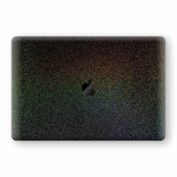 Cumpara ieftin Folie Skin Top Compatibila cu Apple MacBook Air 13.6 M2 2022 - Wrap Skin Intergalactic Black, Negru, Oem