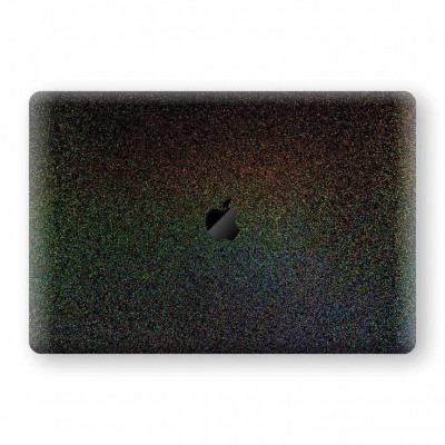 Folie Skin Top Compatibila cu Apple MacBook Pro 13 (2020) - Wrap Skin Intergalactic Black foto