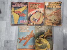 Almanahul Ziarului Stiintelor 1944,1945,1946,1947 si 1948