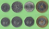 MAURITANIA █ SET DE MONEDE █ 1 + 2 + 5 + 20 Ouguiya █ 2018 █ UNC