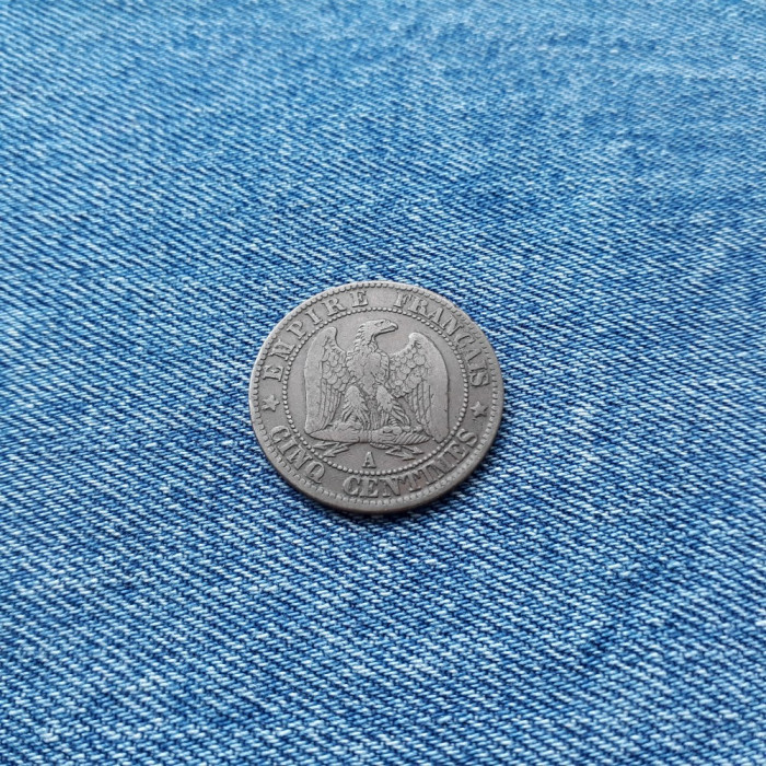 5 Centimes 1853 Franta