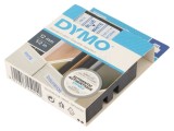 Bandă DYMO 12mm x 7m albă cu text albastru