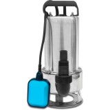 Pompă submersibilă, pompă de puț, pompă submersibilă 1" x 1 1/2" x 1" duză furtun x filet exterior x duză furtun, 1,6A, 230VAC, Gri, Tip IP 550 INOX