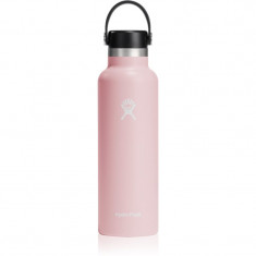 Hydro Flask Standard Mouth Flex Cap sticlă termos culoare Pink 621 ml