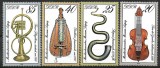C4585 - Germania DDR 1979 - Instrumente muzicale 4v. neuzat,perfecta stare