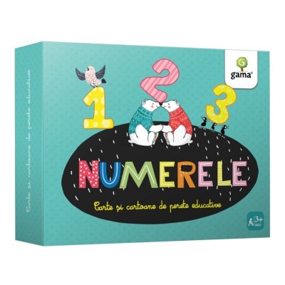 Numerele. Cartoane de perete educative si decorative foto
