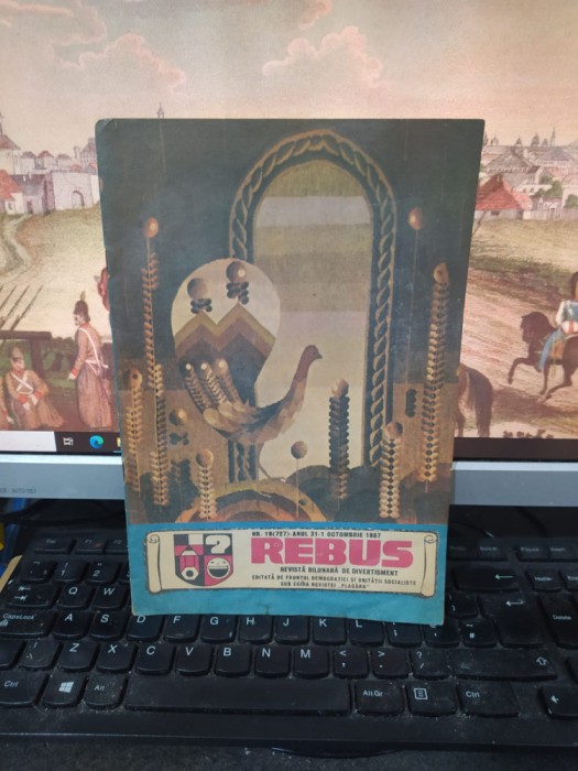 Rebus, revistă bilunară de divertisment, nr. 19 (727) anul 31, 1 oct. 1987 151