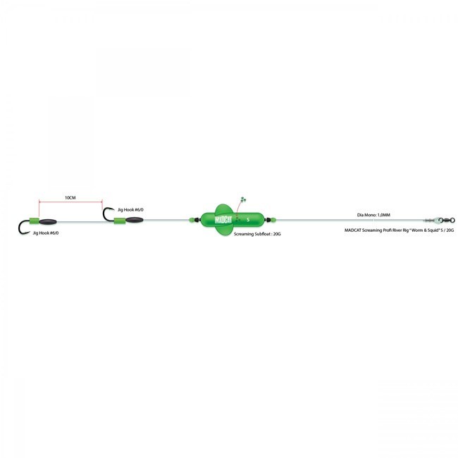 MONTURA SOMN MADCAT SCREAMING PROFI RIVER 10/0