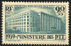 FRANTA - 1939 Cladirea Ministerul Postelor , Paris 1939, Nestampilat