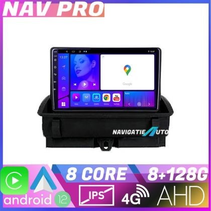 Navigatie Audi Q3 2011 2018 EDOTEC-LITE Android Ecran 720P Octa Core 8 128 Carplay CarStore Technology