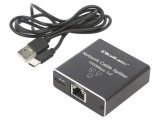 Switch Fast Ethernet 100m Kit QOLTEC - cablu USB A-USB C negru
